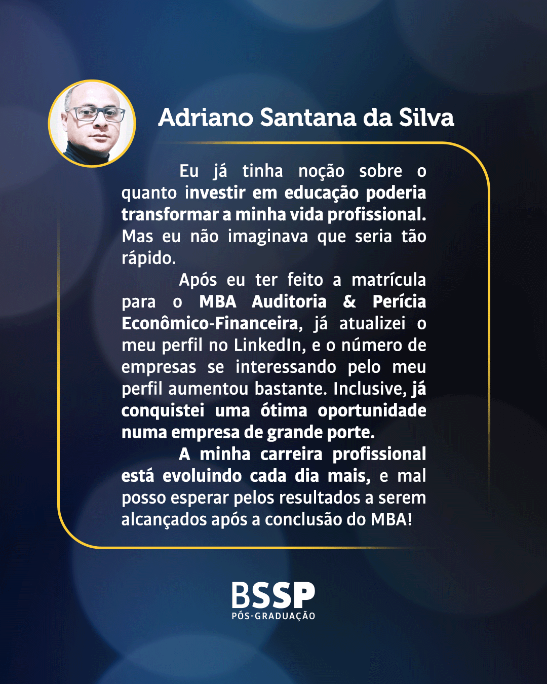 Depoimento de Adriano Santana