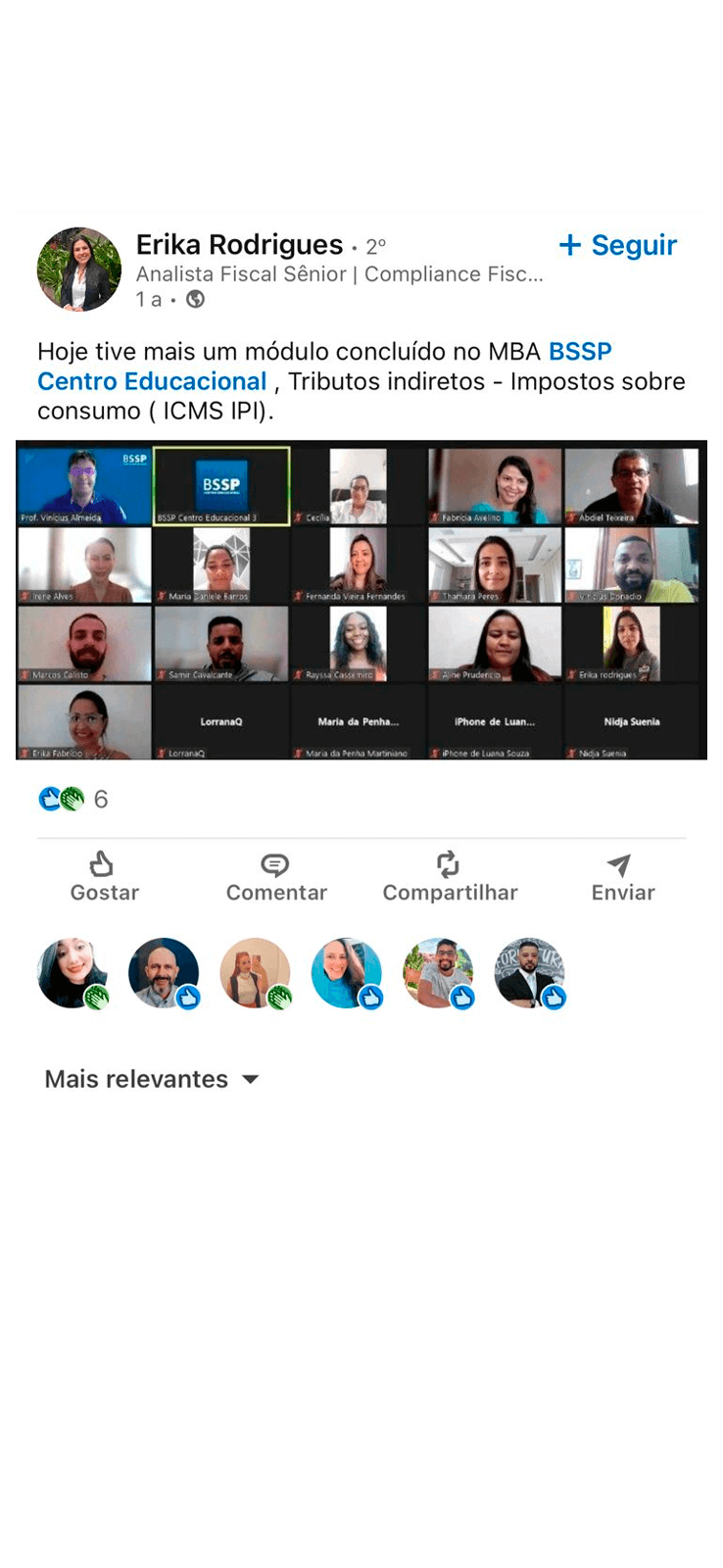Depoimento publicado no LinkedIn (02)
