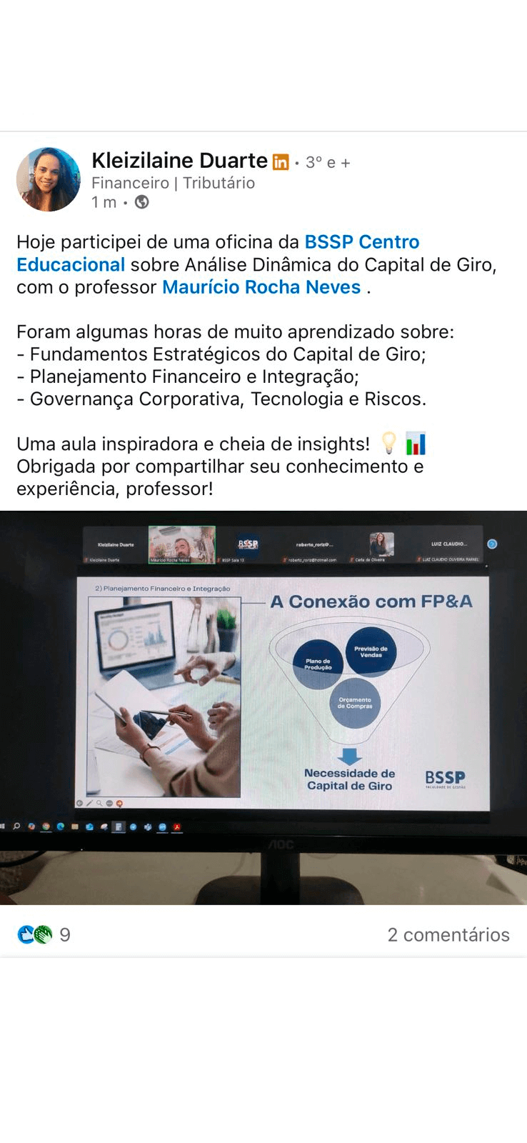 Depoimento publicado no LinkedIn (40)